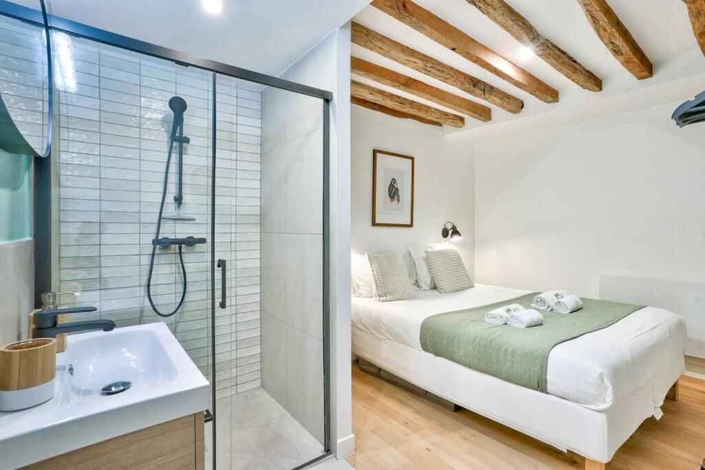 Magnifique Appartement Pour 6 - Montorgueil Париж Екстериор снимка